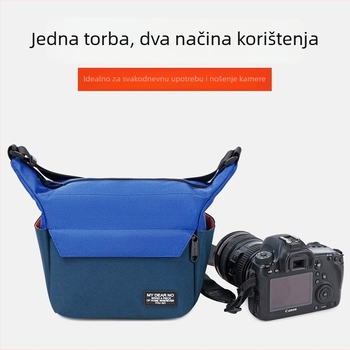 Torba za SLR kameru sa ramenskim remenom, Oxford tkanina, vodootporna, zaštita od krađe