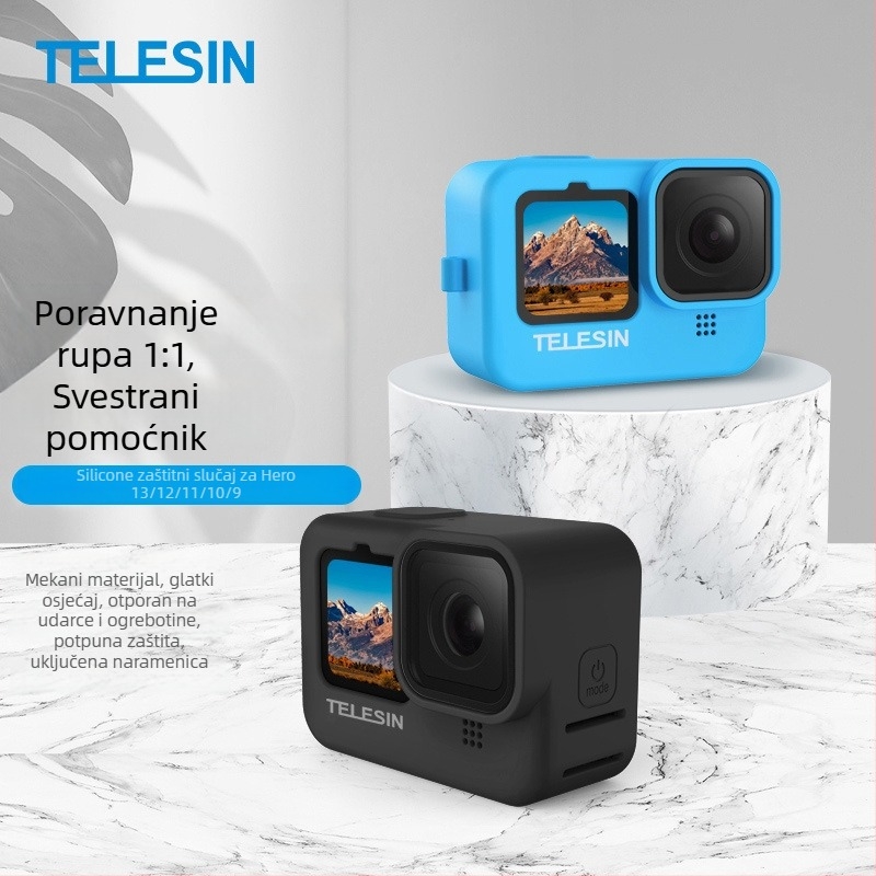 GoPro Hero9-13 silikonski zaštitni poklopac za objektiv s ručnim remenom GP-HER-041