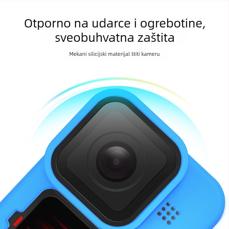 GoPro Hero9-13 silikonski zaštitni poklopac za objektiv s ručnim remenom GP-HER-041