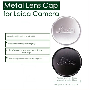 Leica A36/E36 metalni poklopac objektiva (prednji poklopac)