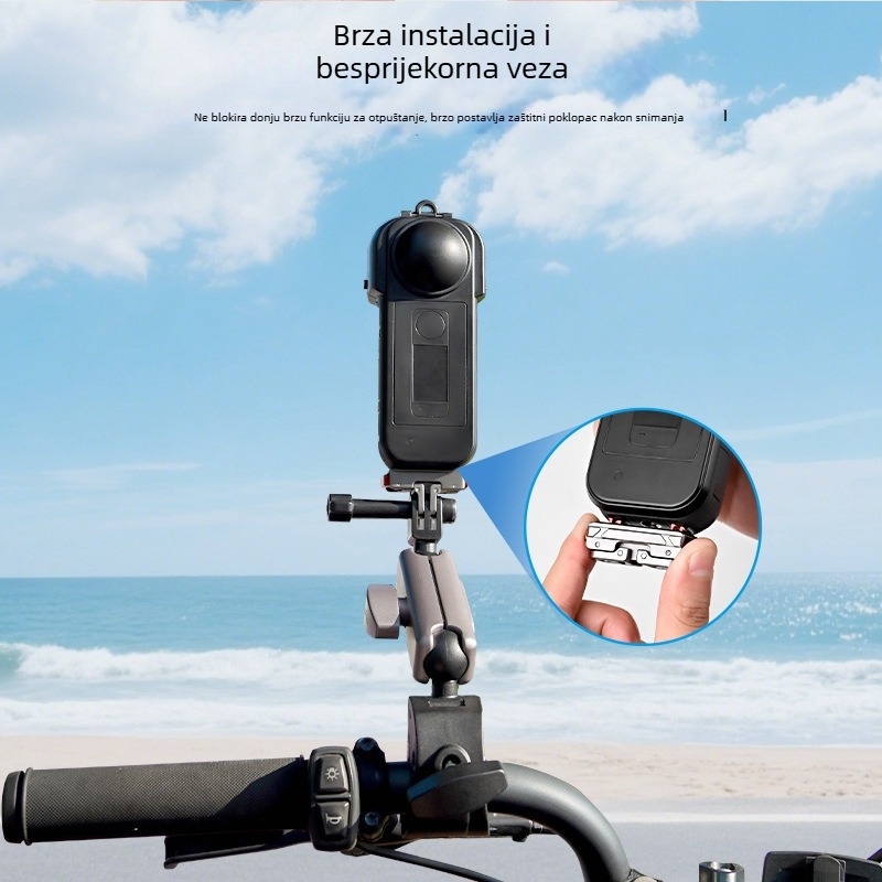 Flymile X5030_1 Set zaštitnih kućišta za Insta360 X5 — kućište zaslona, kućište leće, zaštita gimbala