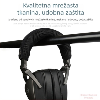 Biboo zaštitnik trake za glavu za ASUS ROG Delta Prism S slušalice s prozračnom mrežastom tkaninom