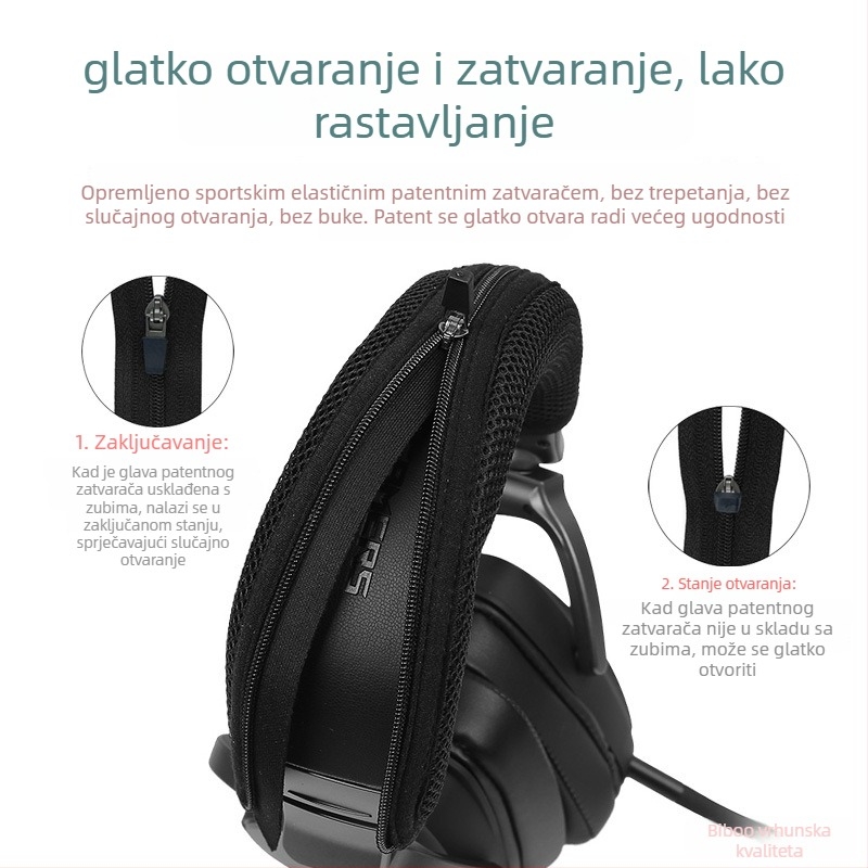 Biboo zaštitnik trake za glavu za ASUS ROG Delta Prism S slušalice s prozračnom mrežastom tkaninom