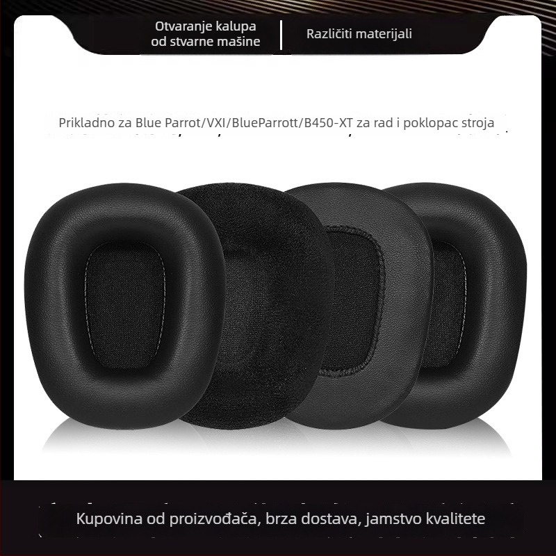 Zamjenske jastučiće za BlueParrott B450-XT slušalice, Model 002, izrađeno prema nacrtima