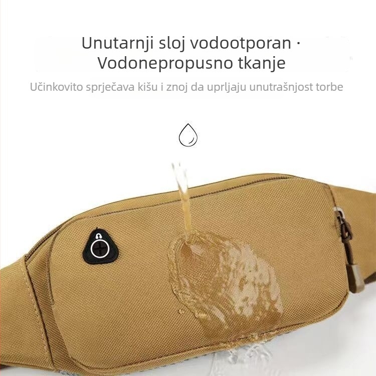 Torba za pojas za gradilište – otporna na habanje, višenamjenska, velika zapremina, vodootporna, PU materijal s kanvasnim podstavom