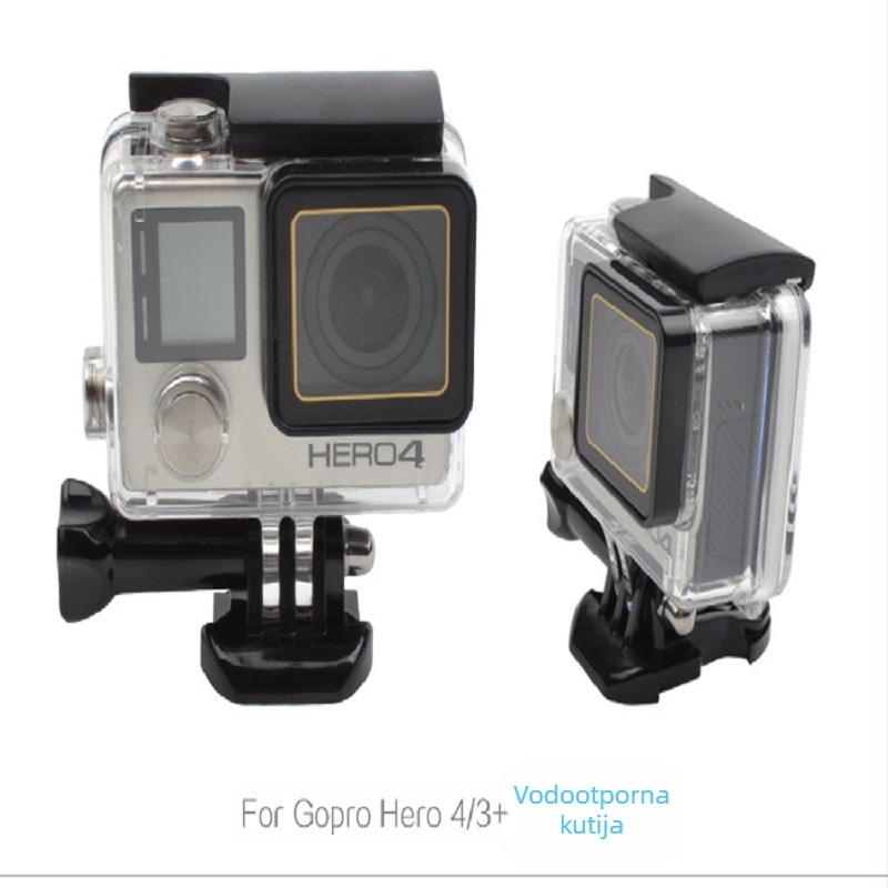 GoPro Hero3+/Hero4 vodootporna kućišta, plastična zaštitna kućica za ronjenje