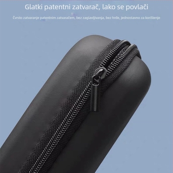 Kućište s čvrstim kućištem za prijenosni tvrdi disk i digitalne dodatke; otporno na udarce i padove, praktično
