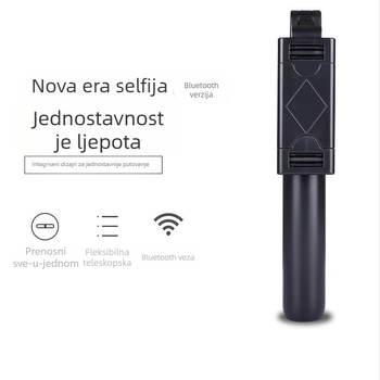 K07 Selfie Štap za Mobitel s Bluetooth Daljinskim – Vanjski All-in-One Tripod za Live Snimanje (ABS)