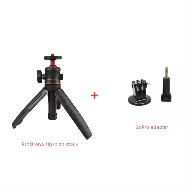 Set stativa i gimbala za DJI Insta, 4-dijelni teleskopski selfie štap, aluminijska legura, težina 130 g
