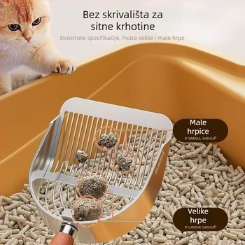 Lopatica za mačji pijesak – ABS plastika; Marka: Drugo; Uvoz: Ne