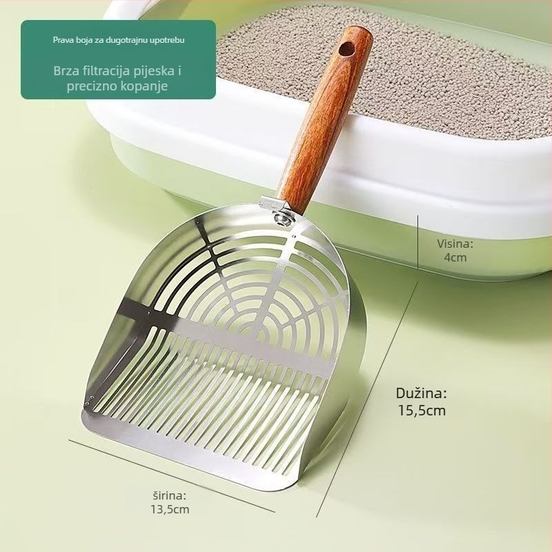 Lopatica za mačji pijesak – ABS plastika; Marka: Drugo; Uvoz: Ne