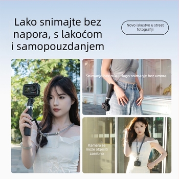 Ručni selfie štap, L5pro standardno izdanje, universalno za DJI Action 6/54 Pro i Shadow Stone GoPro, aluminijska legura, OEM/ODM logo