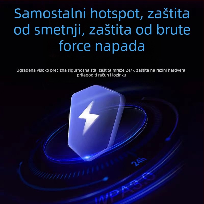 Prijenosni Wi‑Fi usmjerivač za vanjsku upotrebu, odvojivi dizajn, 150 Mbps, 2,4 GHz, 802.11ac, 3G/4G (WCDMA/CDMA2000)