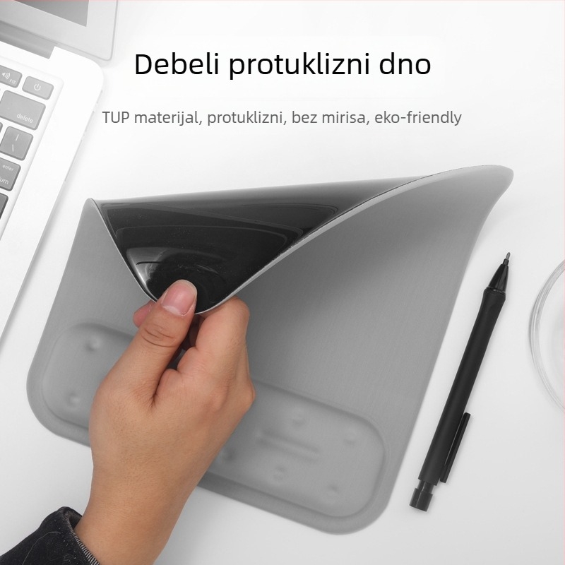 Podložak za zglob s memorijskom pjenom za miš i tipkovnicu – model YK-HW1001, jednostrana, tkanina