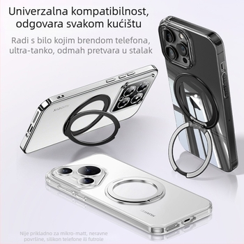 Sklopivi metalni držač za telefon, prilagodljiv, opće namjene