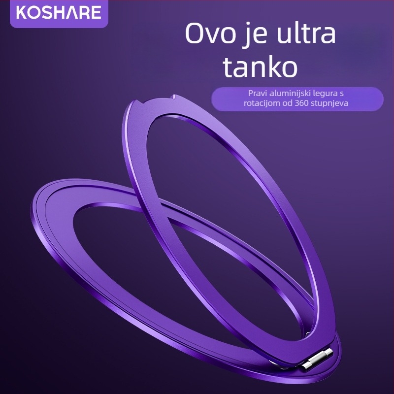 Sklopivi metalni držač za telefon, prilagodljiv, opće namjene