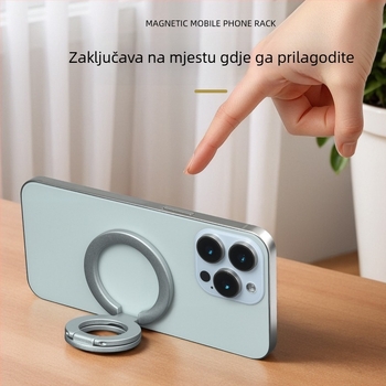 Magnetični stalak za telefon, univerzalni, od legure, mogućnost prilagodbe