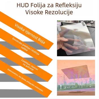 HUD reflektirajući film za Head-Up zaslon i projekciju navigacije u automobilu, univerzalni držač za telefon