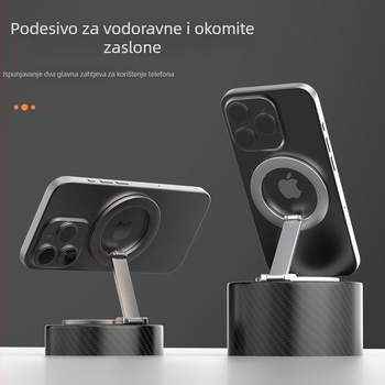 MagSafe dvostrano magnetska držač za telefon – stolni i automobilski nosač, višenamjenski univerzalni stalak