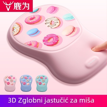 Silikonski držač zgloba miša, dvostrani, protuklizni, otporan na habanje, jednostavan za čišćenje - uredska podloga za miš