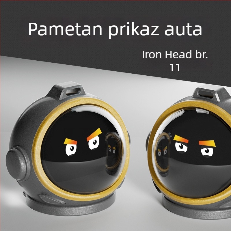 OBD LCD mjerač Iron Head Type II za vozila — LCD zaslon, napajanje preko OBD sučelja, kompatibilan s OBDII