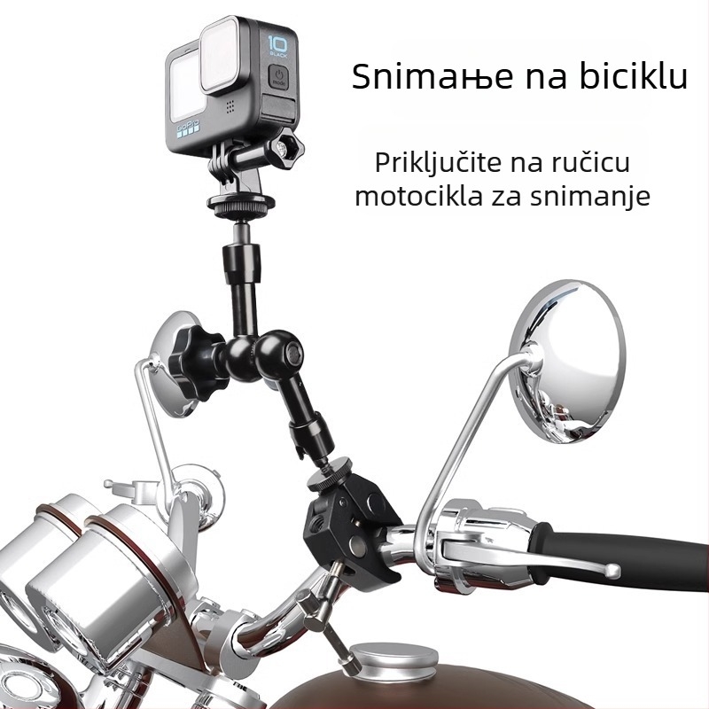 Univerzalni multifunkcionalni nosač za automobil za mobitel i kameru, s držačem naslona za glavu