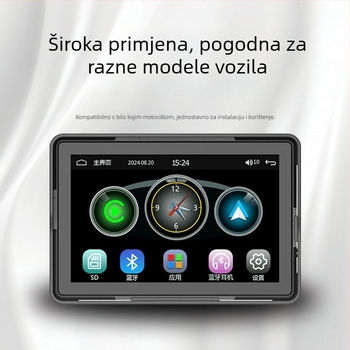 Kamera za motocikl dash cam s 360° pogledom, 2.0 MP senzor, podrška TF kartici do 64 GB, rezolucija 1600x600, prednja montaža na motociklu