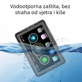 Kamera za motocikl dash cam s 360° pogledom, 2.0 MP senzor, podrška TF kartici do 64 GB, rezolucija 1600x600, prednja montaža na motociklu