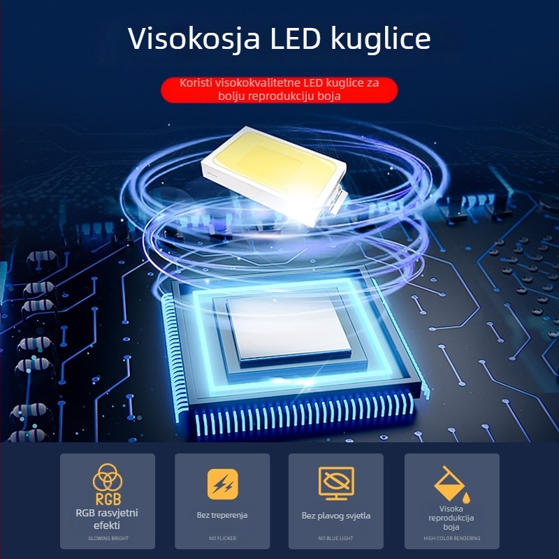 LED studijska kutija za fotografiranje nakita
