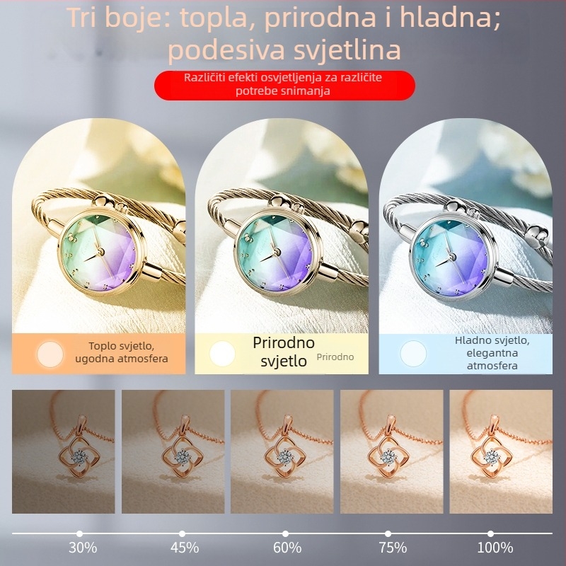 LED studijska kutija za fotografiranje nakita