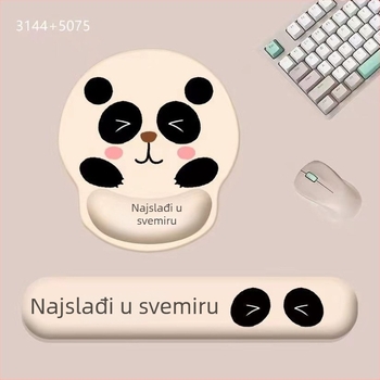 Mala gumena stolna podloga s funkcijom kalkulatora za miš, termalni prijenos ispisa, model Pad-338, mogućnost prilagodbe