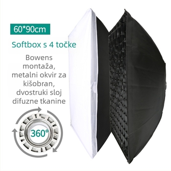 Star Trace 6090 Softbox za profesionalnu fotografiju, metalna konstrukcija