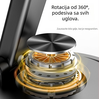 Držač za mobitel – plastičan, stolni, sklopivi, s izvlačnom podrškom za tablet, Magic Bear