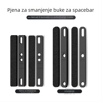 109-tipkovnica s 109 tipki, Spacebar 6.25U7U, USB-C/USB veza, poklopac tipke od pamuka za apsorpciju zvuka
