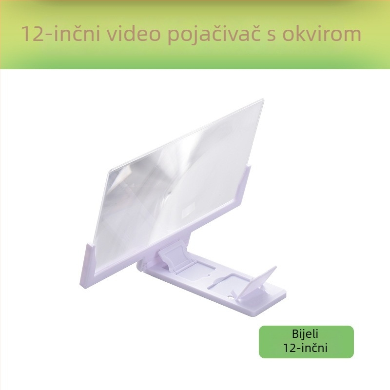 Dika Star HD 3D povećivač zaslona za mobitel, Lazy držač, model F9, opća kompatibilnost, stolna uporaba, podrška prilagođavanju