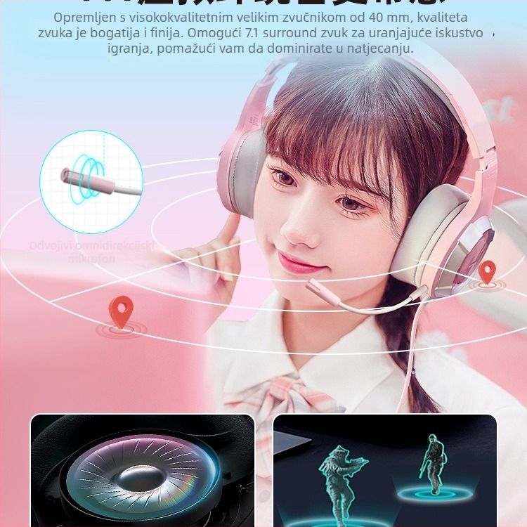 Edifier G30II žične Cat-Ear gaming slušalice USB
