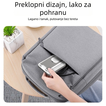 Vertikalno sklopivi bežični punjač, 15W brzo punjenje, metalni hladnjak za toplinu, magnetsko punjenje, horizontalno ili vertikalno korištenje