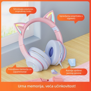 JST-BT035D Bluetooth slušalice za glavu, sklopive, utor za karticu, stereo, Bluetooth 5.3, domet 10 m, >8 h trajanja, IPX4
