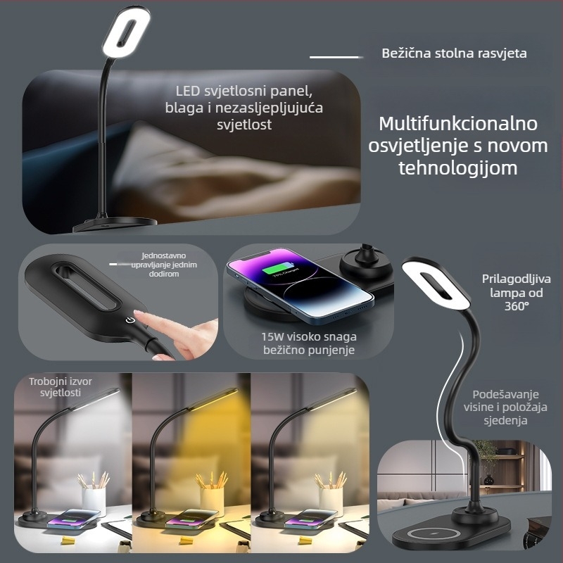 2-u-1 bežični punjač, brzo punjenje, magnetsko punjenje, QC2.0, izlaz 15W