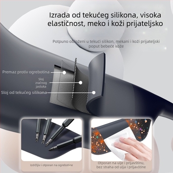 Slušalice s kostnom provodljivošću, s trakom za glavu, IPX8 vodootporne, Bluetooth 5.4, trajanje baterije 4–8 sati