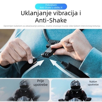 Držač za telefon na vratu za POV snimanje i solo vlog — plastično kućište, IP stil