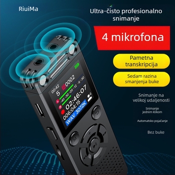 Runman KP600 visokokvalitetno prijenosno diktofon-olovka s dugim stanjem pripravnosti, profesionalno HD smanjenje šuma, boja zaslona, unutarnje snimanje za poslovne sastanke u uredu