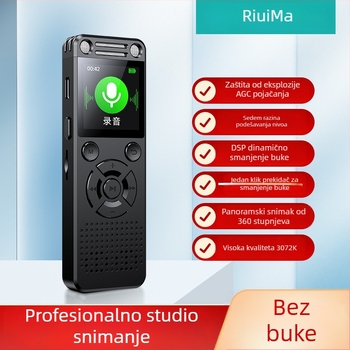 Runman KP600 visokokvalitetno prijenosno diktofon-olovka s dugim stanjem pripravnosti, profesionalno HD smanjenje šuma, boja zaslona, unutarnje snimanje za poslovne sastanke u uredu