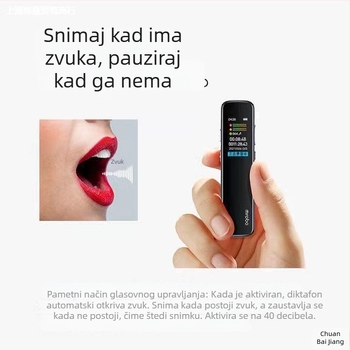 Profesionalni diktafon s dugim trajanjem baterije za studente