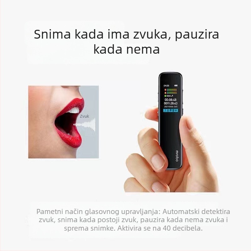 Profesionalni diktafon s dugim trajanjem baterije za studente