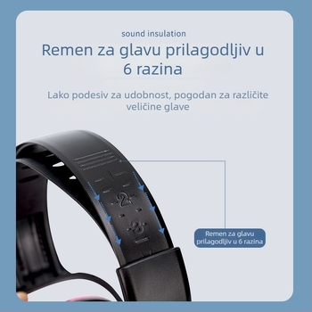 Dječji ušni štitnici s ABS otporno kućište za zvučnu izolaciju