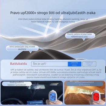 Sjenilo za prednje staklo Wenjie M5/M7/M8/M9 automobil