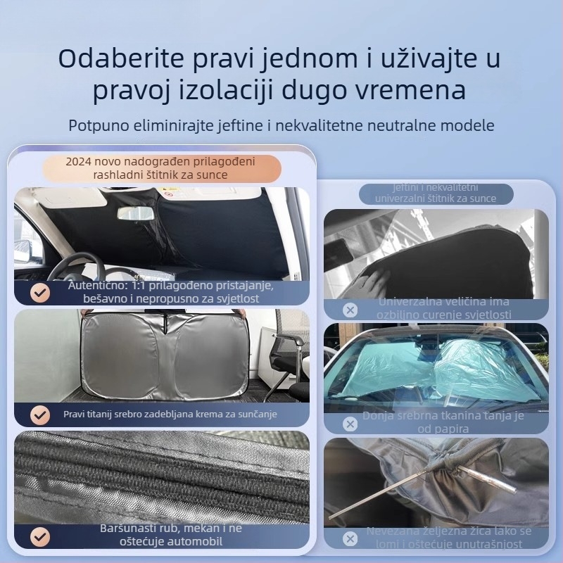 Sjenilo za prednje staklo Wenjie M5/M7/M8/M9 automobil