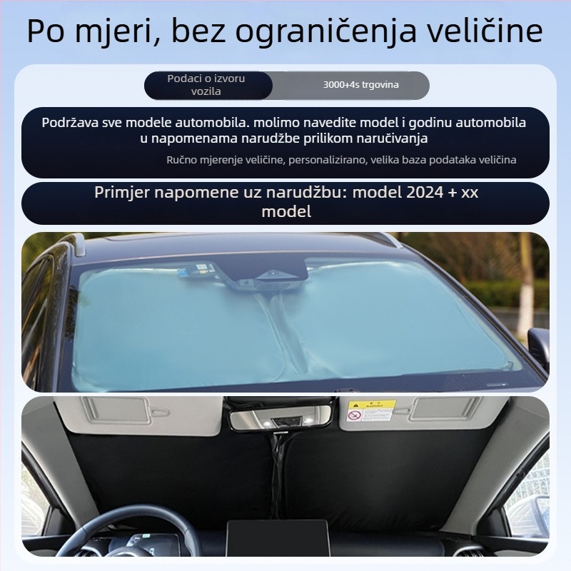 Sjenilo za prednje staklo Wenjie M5/M7/M8/M9 automobil