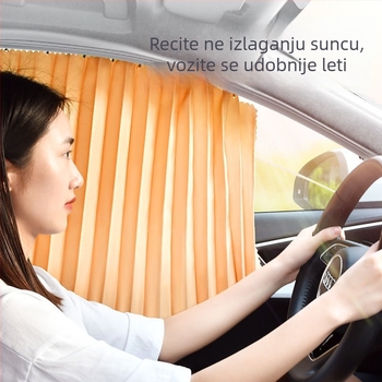 Auto zavjese za prozore — Karo uzorak, Poslovni stil, Univerzalna prilagodba, Za prozore